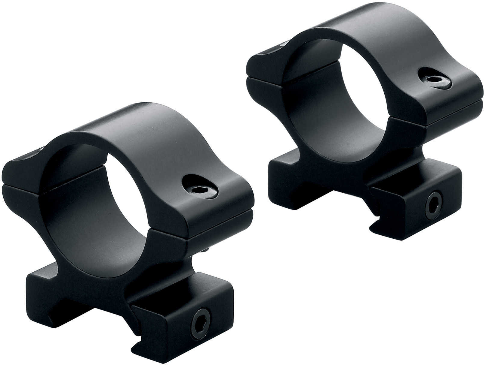 Leupold See Thru Rings With Gloss Black Finish Md: 57395