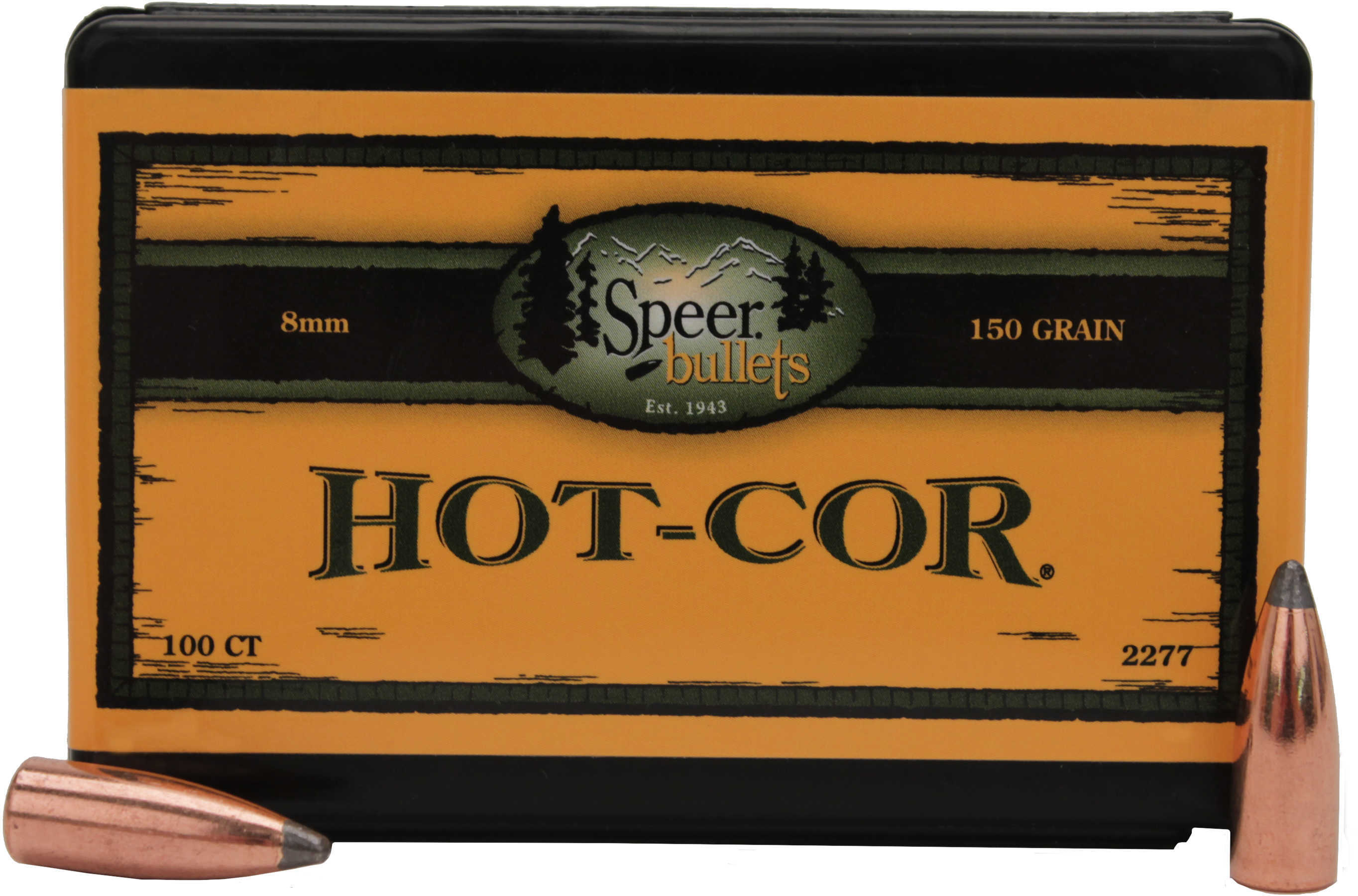 Speer 8MM 150 Grain Spitzer Bullets 100/Box Md: 2277