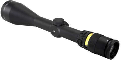 Trijicon 200027 AccuPoint 2.5-10x 56mm Obj 37.60-10.10 ft @ 100 yds FOV 30mm Tube Black Finish Illuminated Mil-Dot Cross