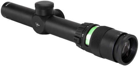 Trijicon 200057 AccuPoint 1-4x 24mm Obj 97.50-24.20 ft @ 100 yds FOV 30mm Tube Black Finish Illuminated Green Triangle P