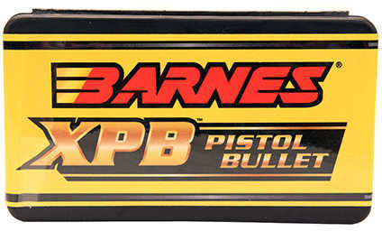 Barnes 45 Colt .451 Diameter 225 Grain XPB Pistol X-Bullet Flat Base 20 Count