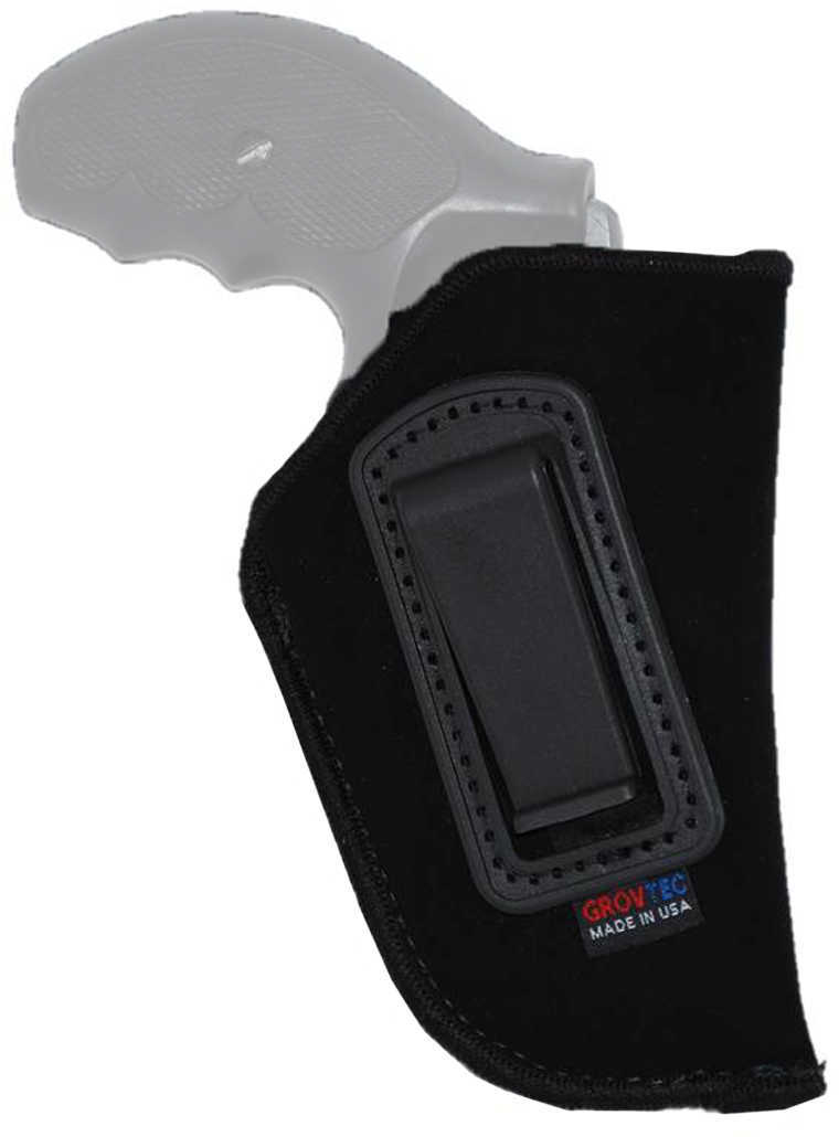 Grovtec US Inc GTHL14115R Inside-The-Pants Holster RH15 Black Lammy Suede