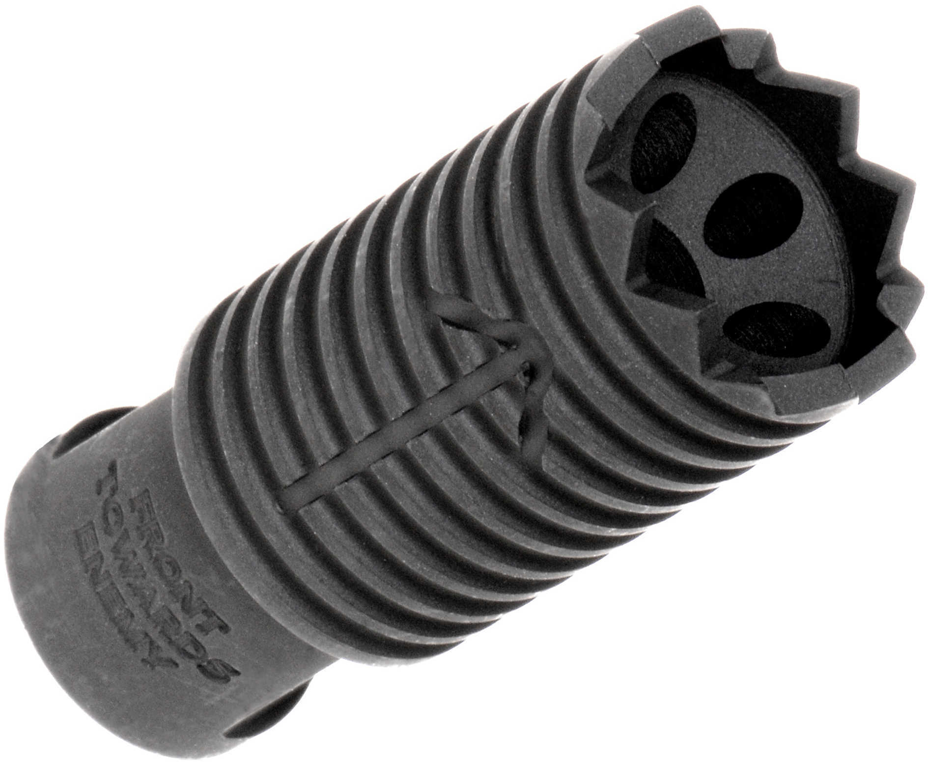 Troy Ind SBRACLM06BT00 Claymore 308 Win/7.62 NATO Muzzle Brake 5/8"-24 tpi Black Steel