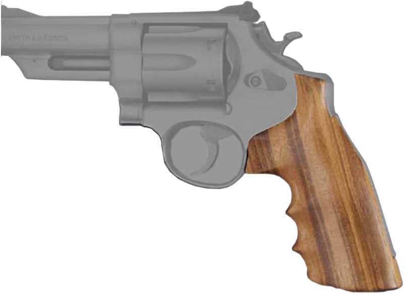 Hogue Goncalo Alves Wood Grips For Smith & Wesson N Frame Square Butt Md: 29200