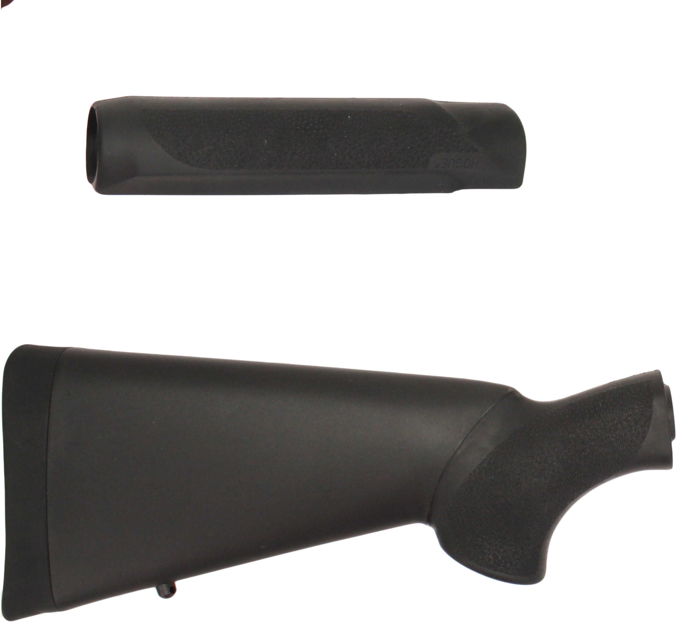 Hogue 05012 OverMolded Combo Kit Shotgun Stock & Forend Mossberg 500 Rubber Black