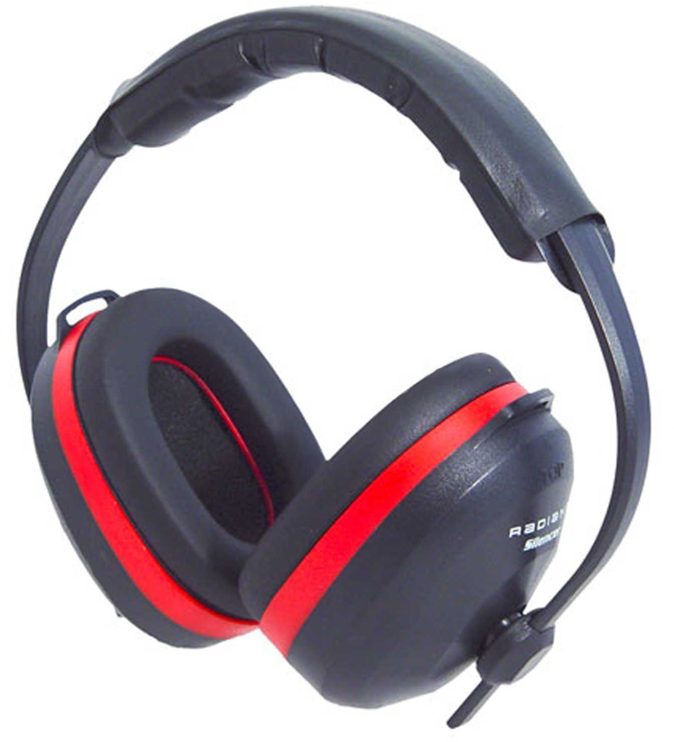 Radians Silencer Earmuff Black with Red Accent Model: SL0130CS