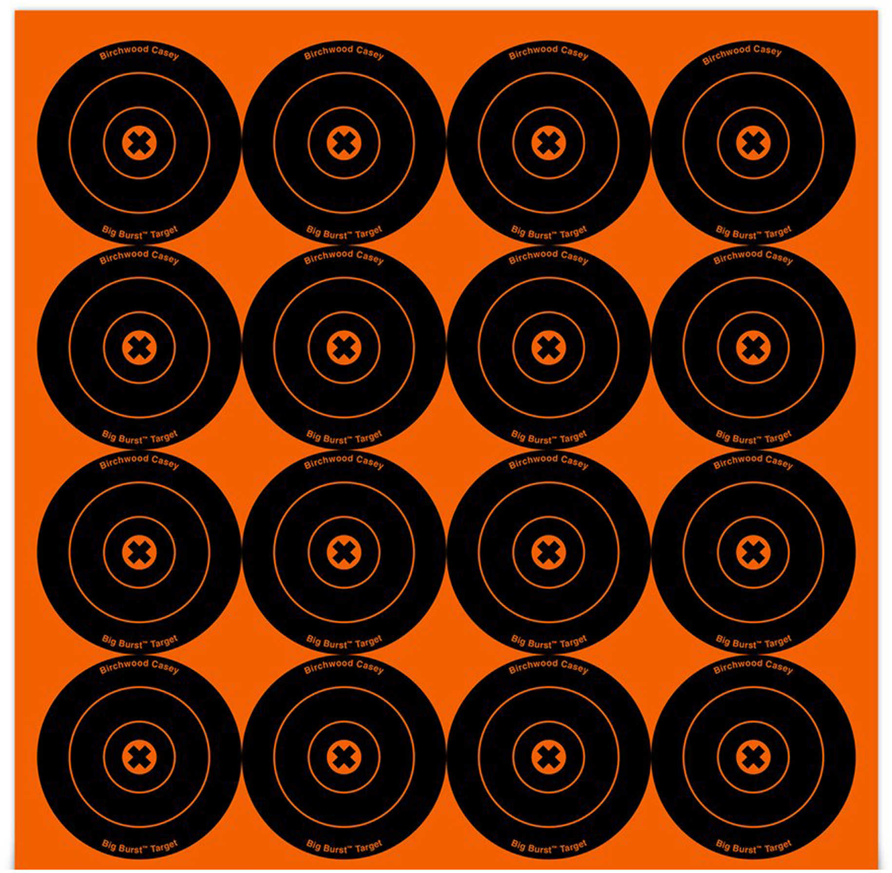 BC BIG BURST 3" - 48 BULL'S-EYE 3PK