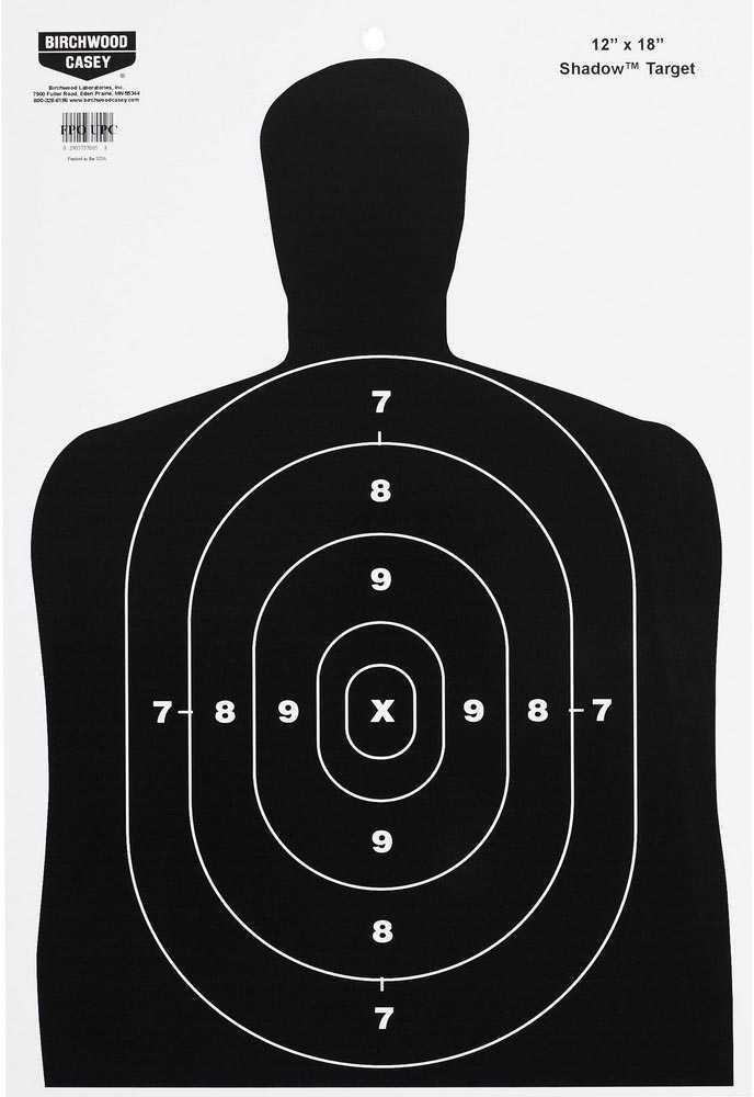 Birchwood Casey EZE-SCORER 12X18 Target 10Pk TQ-19