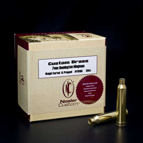 Nosler Brass 7MM Rem Mag 50/Box