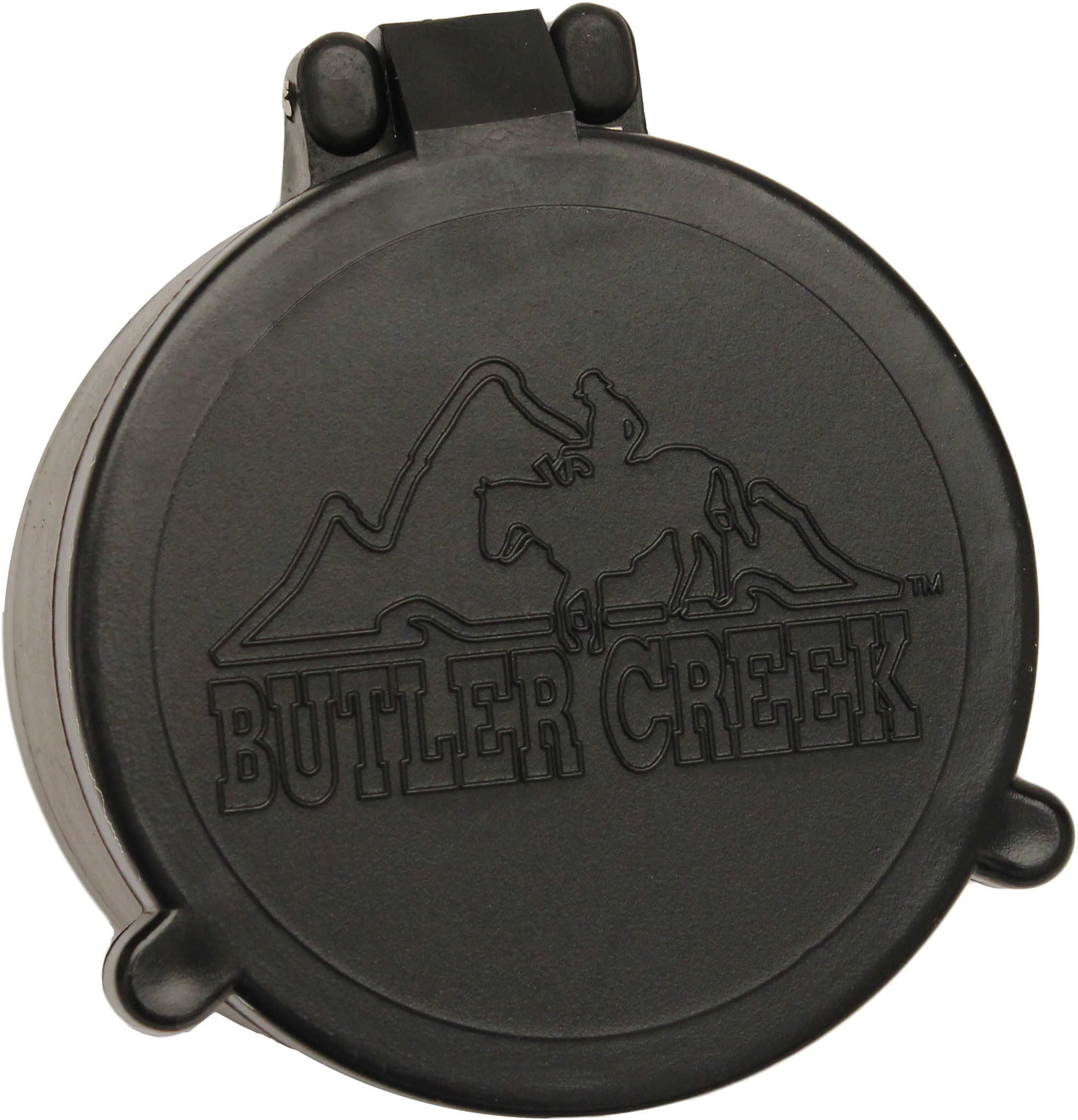 Butler Creek Flip-Open Scope Cover - 04 Objective 1.095" Diameter Quiet Opening lids at The Touch Of Your thum