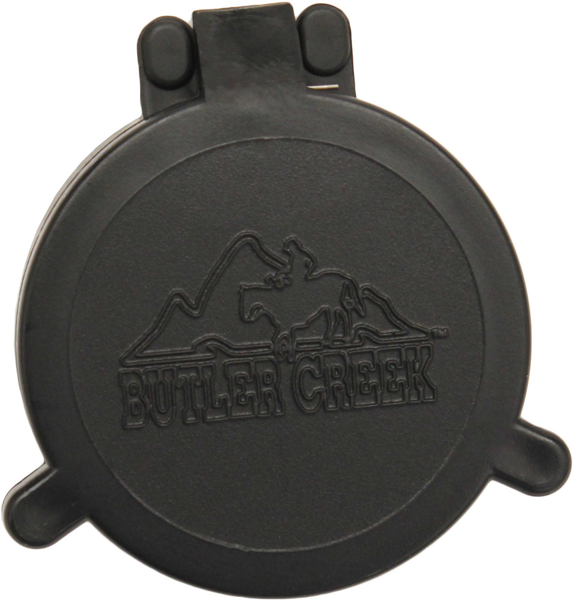 Butler Creek Flip-Open Scope Cover - 11 Objective 1.54" X 1.34" Diameter Quiet Opening lids at The Touch Of Yo