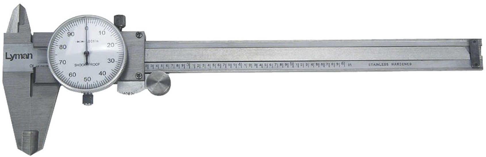 Lyman Stainless Steel Dial Caliper This Precision Tool Will Deliver Unfailing .001" Accuracy Long after The Best reloadi