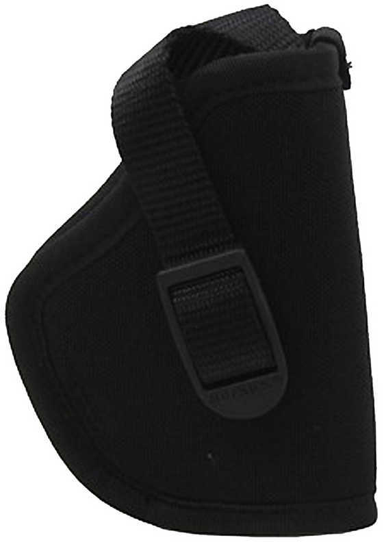 Uncle Mikes Sidekick Hip Holster - RH, Black 3.25"-3.75" Barrel Medium And Large Autos Waterproof - Molds To The Shape