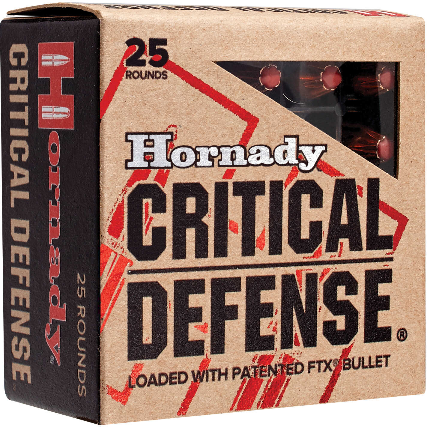 9mm Makarov 90 Grain Ballistic Tip 25 Rounds Hornady Ammunition