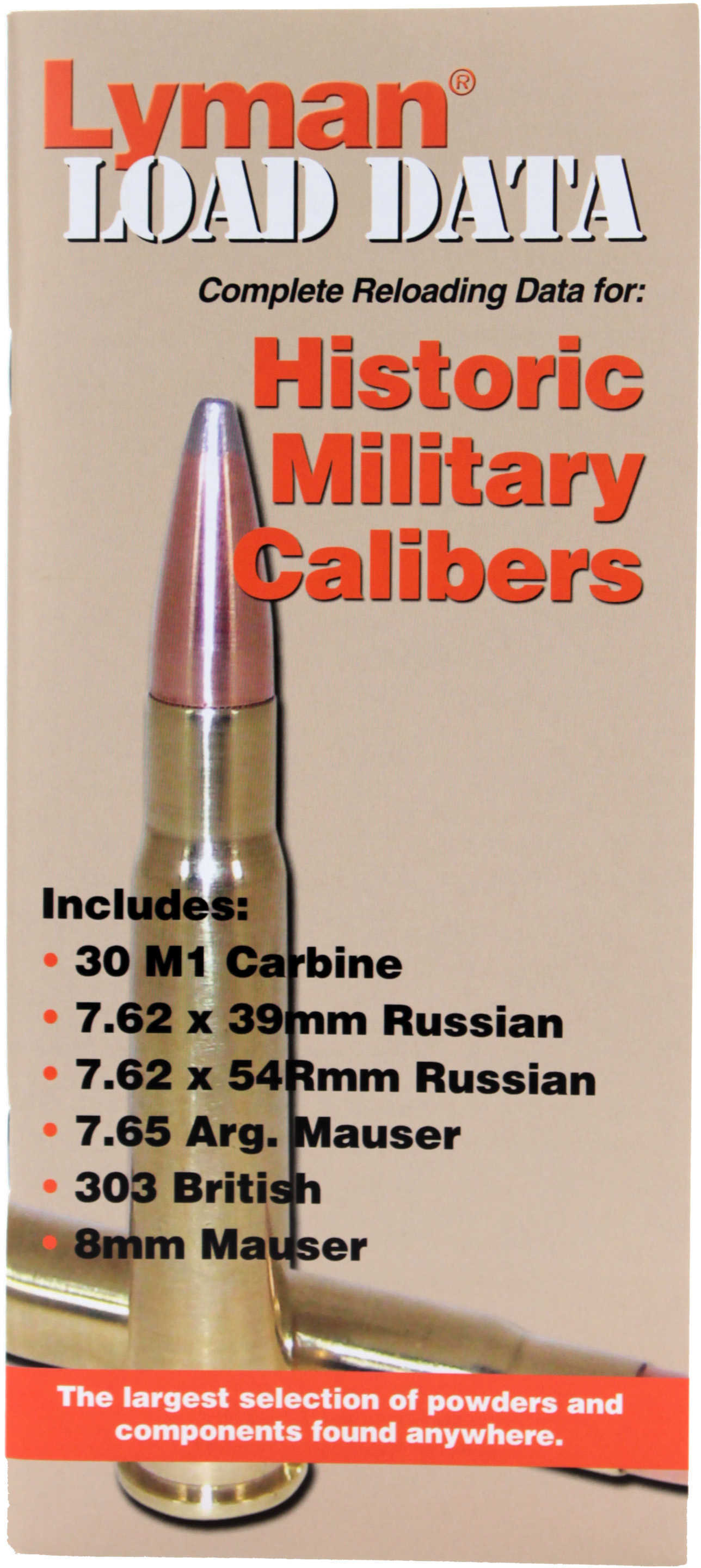 Lyman Load Data Book Old Military Calibers