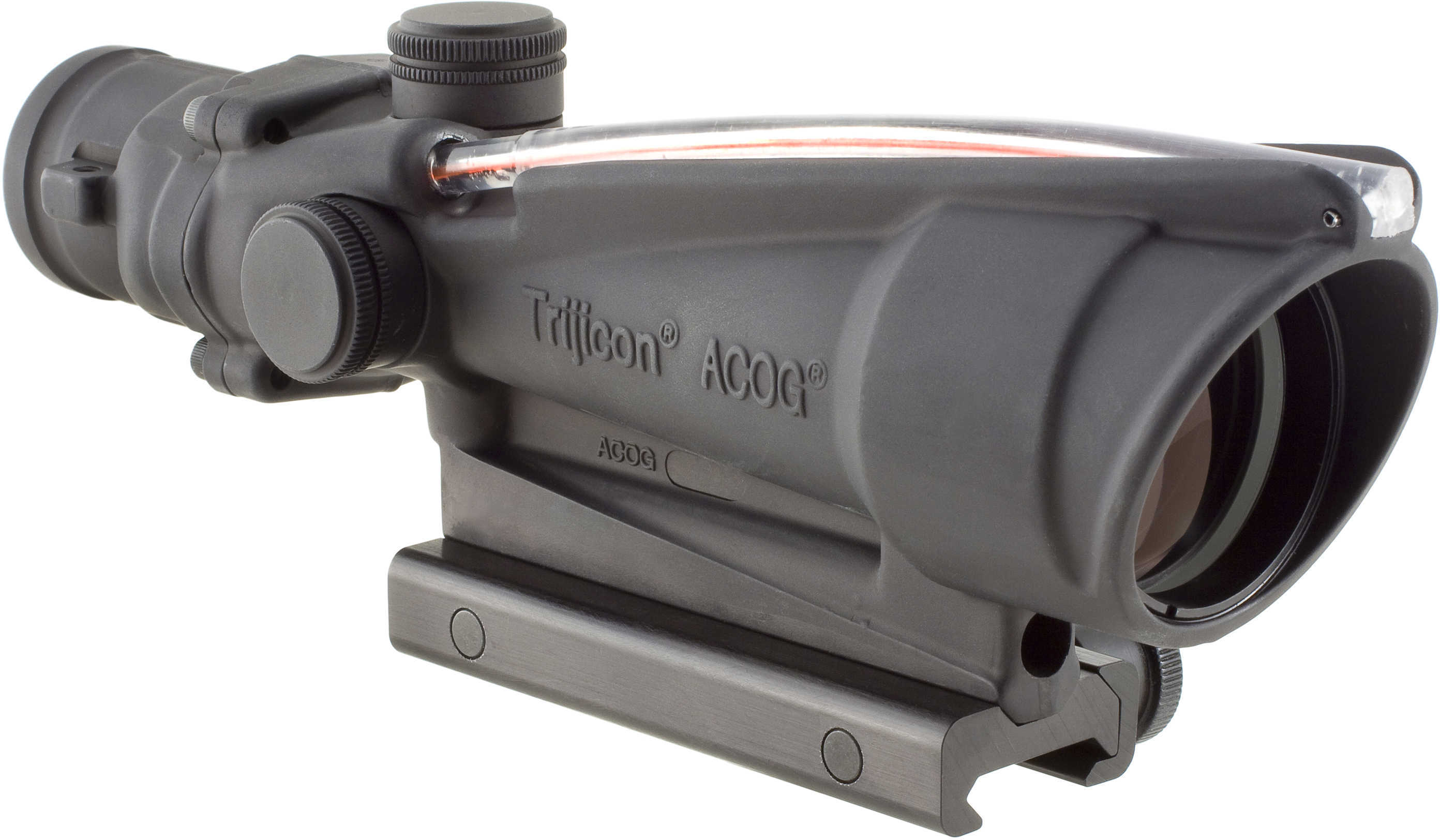 Trijicon 100154 ACOG TA11H-308 3.5x 35mm Obj 28.9 ft @ 100 yds FOV Black Dual Illuminated BDC 308 Horseshoe Red