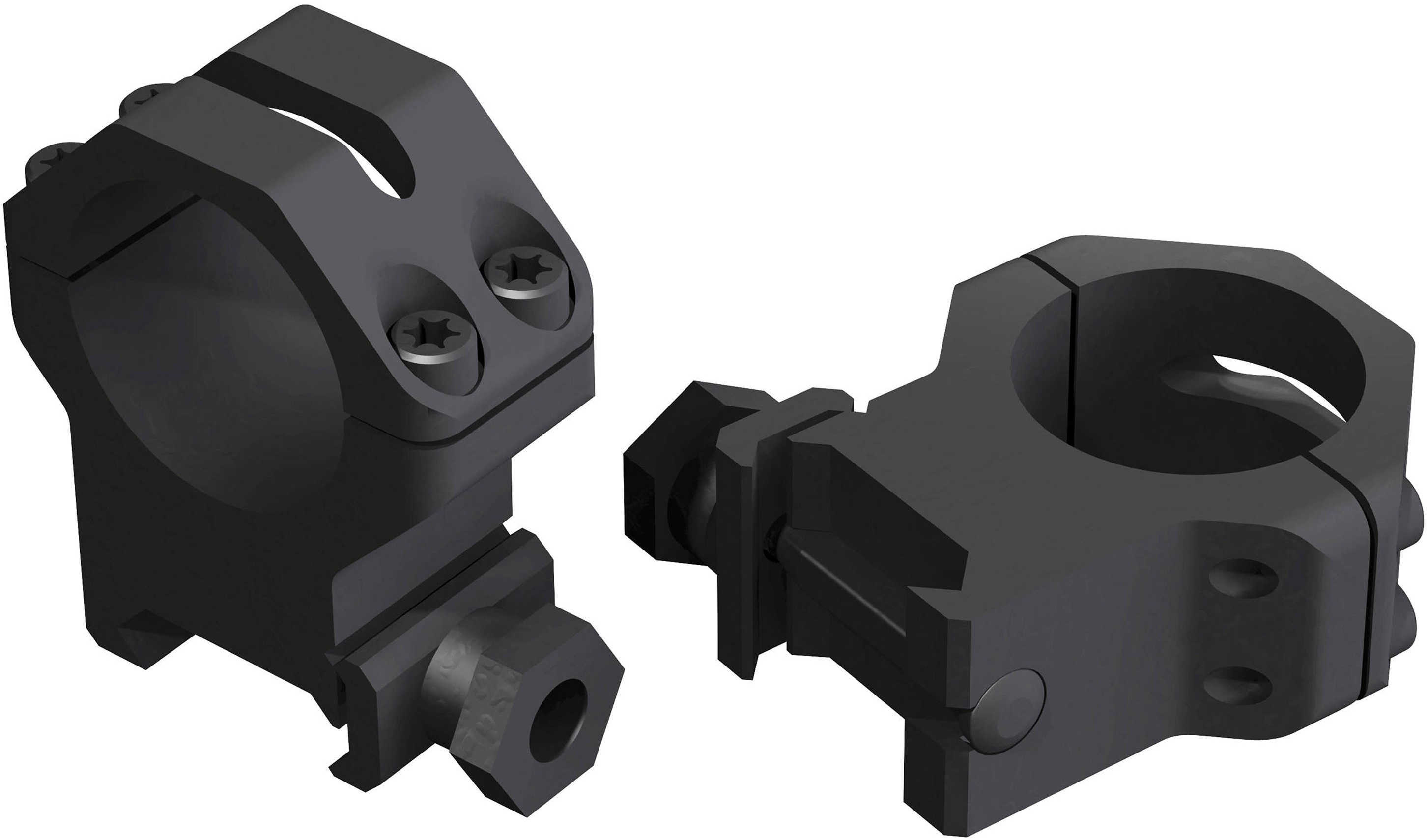 Weaver Mounts 48363 Tactical Skeleton 1" XXHigh 1" Diameter Matte Black