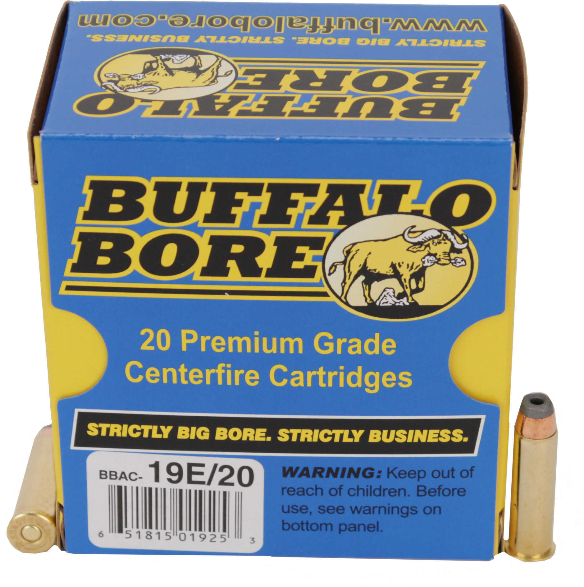 357 Mag 158 Grain Hollow Point 20 Rounds Buffalo Bore Ammunition 357 Magnum