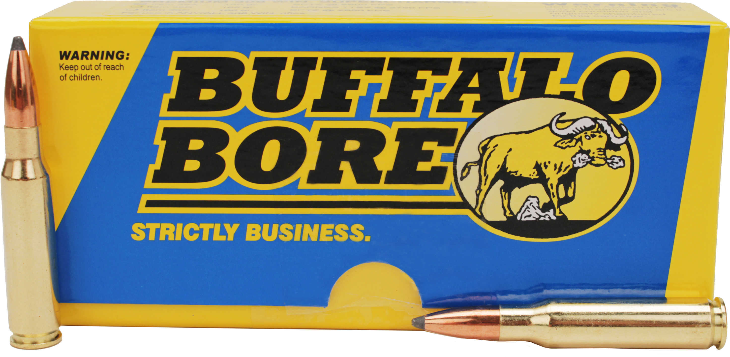 308 Win 150 Grain Soft Point 20 Rounds Buffalo Bore Ammunition 308 Winchester