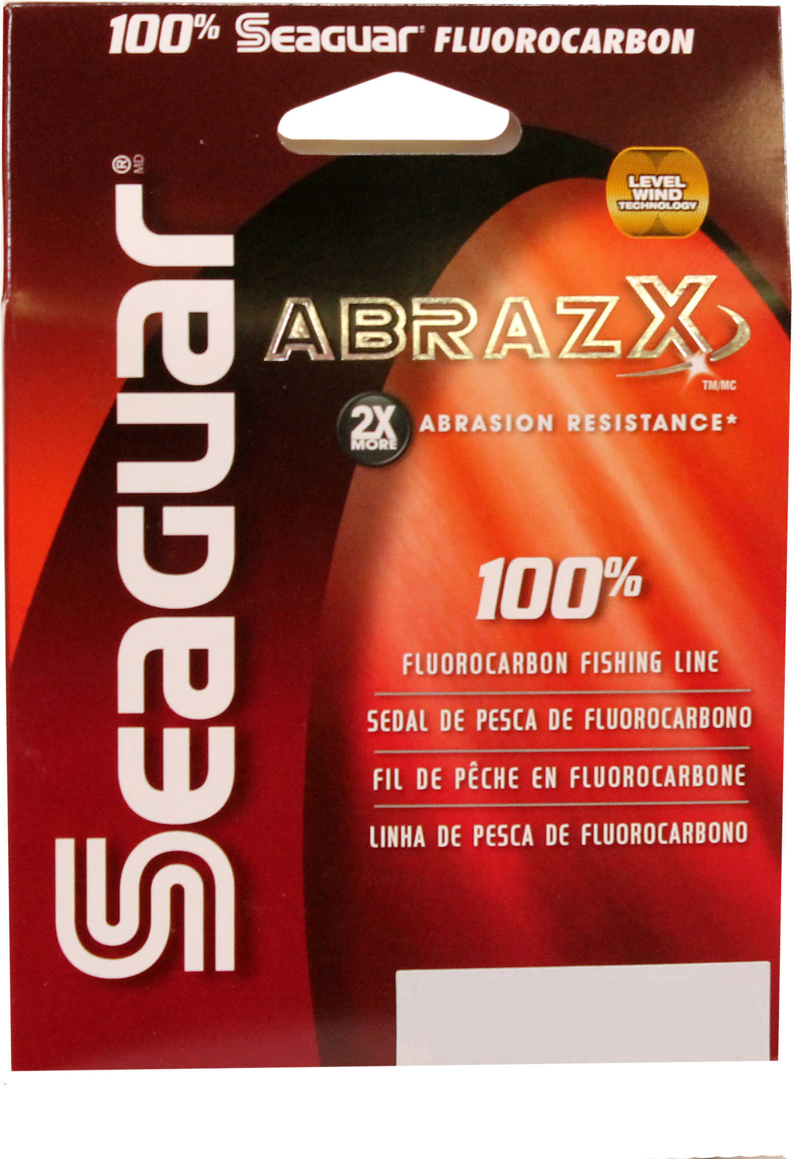 Seaguar Abraz X Fluorcarbon Clear 200yds 12Lb Md#: 12Ax-200