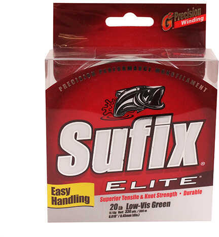 Sufix Elite Line 330Yd 20# Green Md#: 661-120G