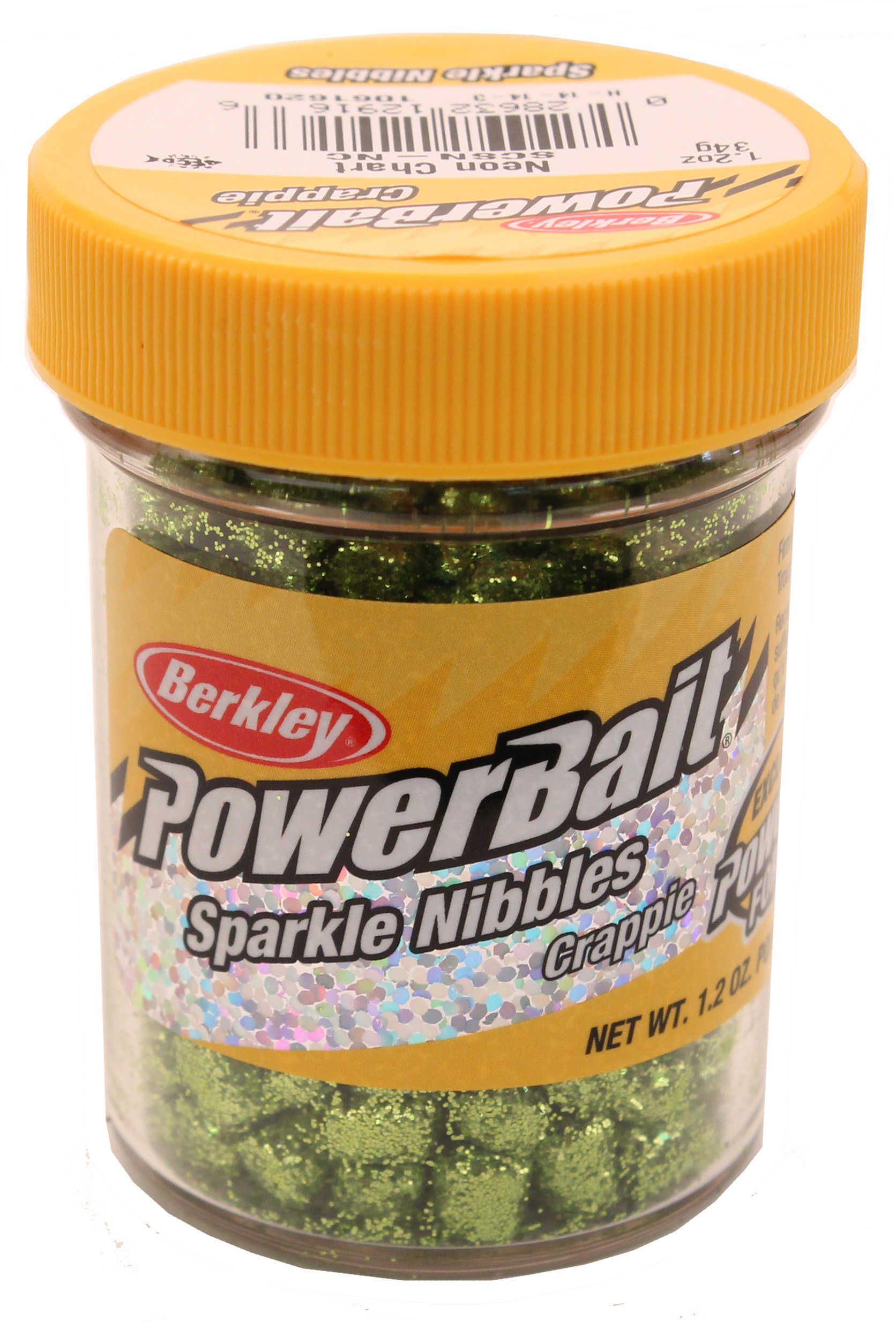 Berkley Sparkle Crappie Nibble 1.20Oz Neon Chartreuse Md#: SCSN-Nc