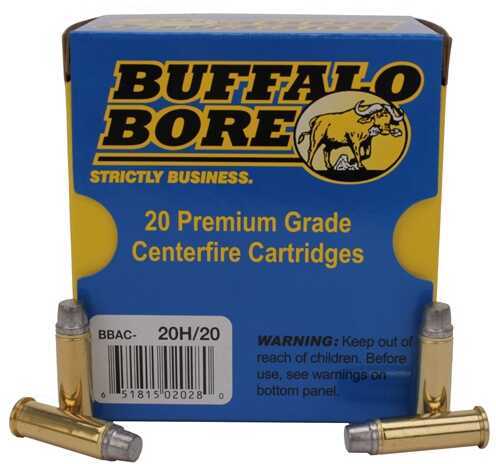 38 Special 158 Grain Lead 20 Rounds Buffalo Bore Ammunition