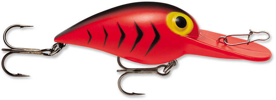 Storm Wiggle Wart 3/8Oz 2In Fluorscent Red/Black Md#: V90