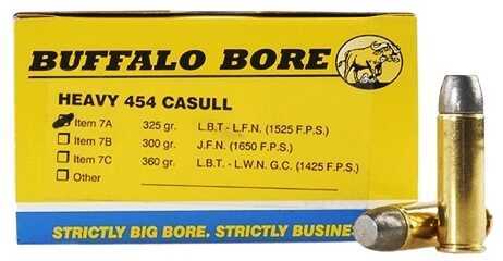 454 Casull 325 Grain Lead 20 Rounds Buffalo Bore Ammunition