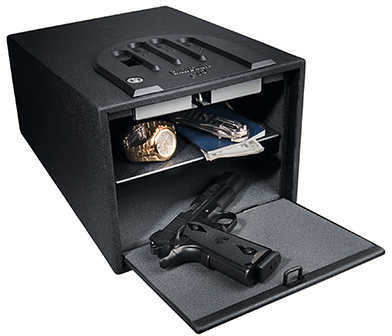 GunVault Biometric Multi Vault Safe 10"x8"x14" Black GVB2000