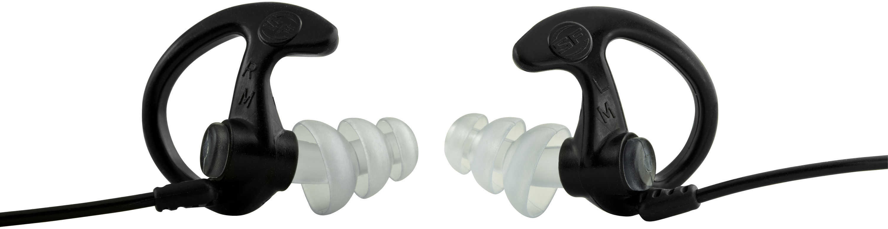 Earpro By Surefire Sonic Defender Max Ear Plug Small Black Removable Cord Ep5-Bk-spr