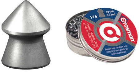 Crosman Pointed Pellets 22PEL Tin 175/Tin P022