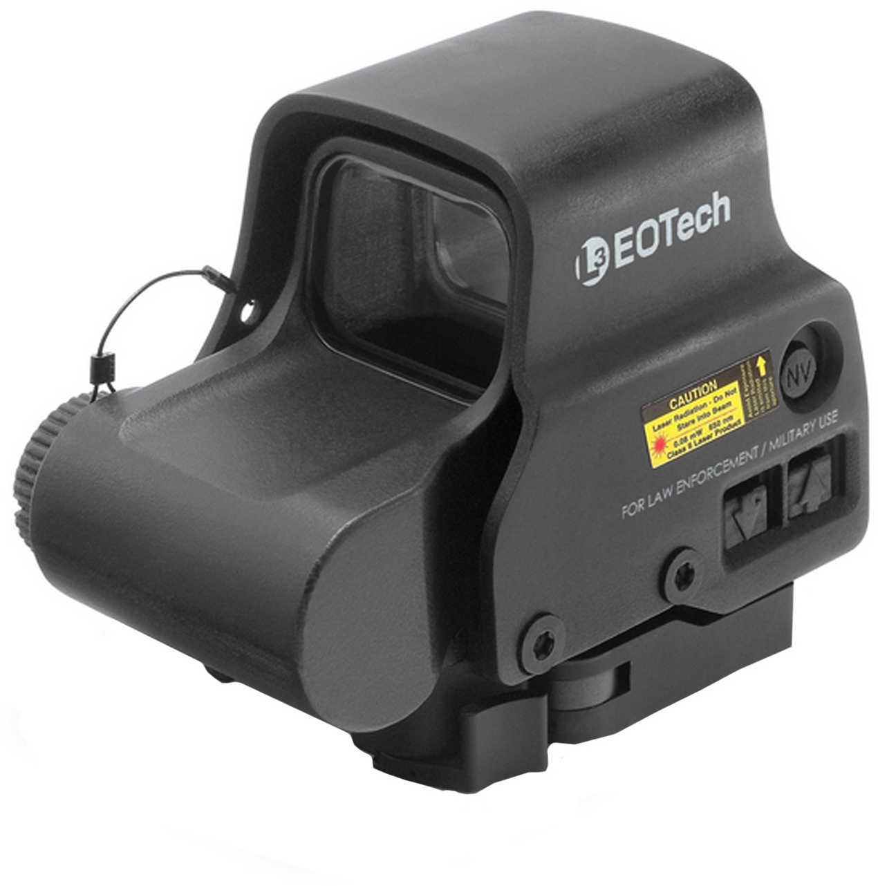 EOTech Side Button Night Vision Compatible Sight 65MOA Ring And 1 MOA Dot Black Cr123 Lithium Battery Quick Disconnect M