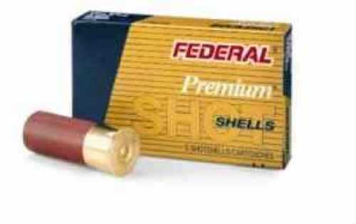 12 Gauge 2-3/4" Lead 00 Buck  9 Pellets 5 Rounds Federal Shotgun Ammunition