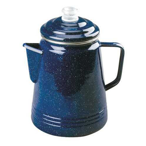 Coleman 14 Cup Enamelware Percolator Blue 2000016405