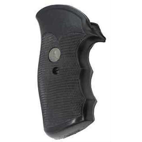 Pachmayr 05056 Gripper Decelerator Pistol S&W N Frame Square Butt Black