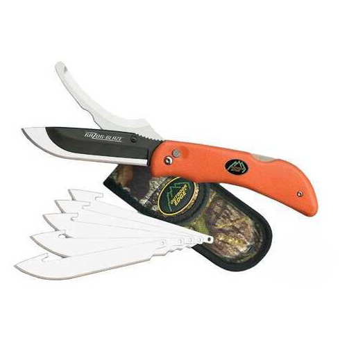 Outdoor Edge Razor-Pro Knife Orange 6 Blades