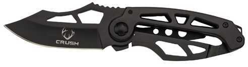 KutMaster Skinner Folder 3.0 in Black Blade Aluminum Handle