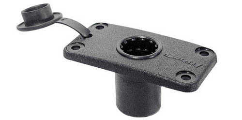 Scotty 244 Flush Deck Mount w/Rain Cap