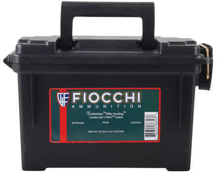 223 Rem 40 Grain Ballistic Tip 200 Rounds Fiocchi Ammunition 223 Remington