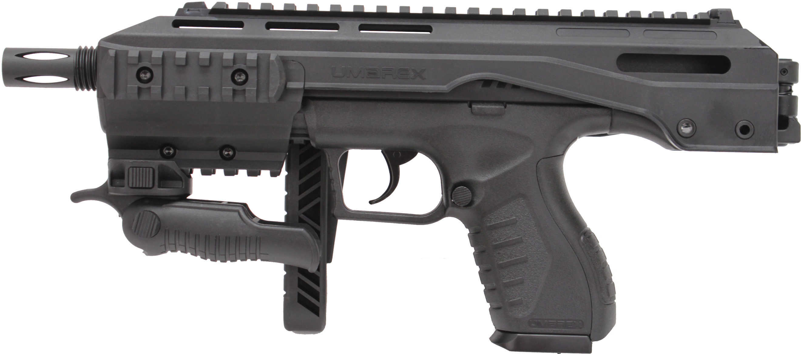 Umarex Tactical Adjustable Rifle/Pistol Conversion .177Pellet Black Finish 19Rd 410 Feet Per Second 2254824