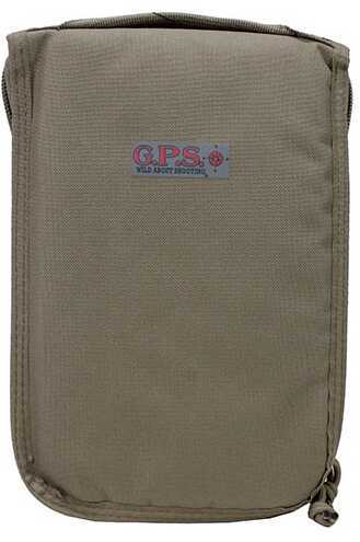 G*Outdoors GPS-T1175Pct Tactical Pistol Case Tan 1000D Nylon Handgun Fits The Range Backpack