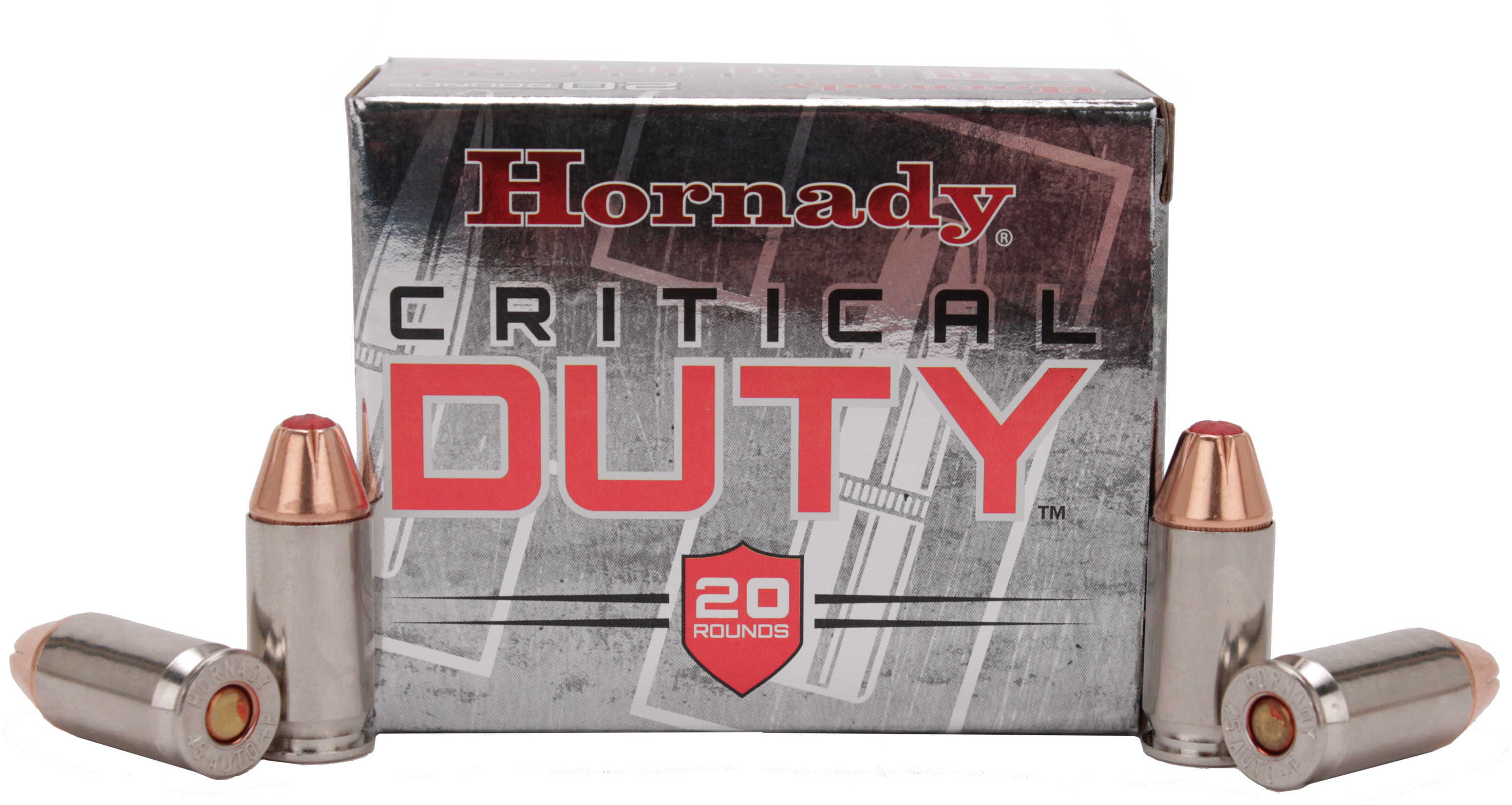 45 ACP 220 Grain Ballistic Tip 20 Rounds Hornady Ammunition