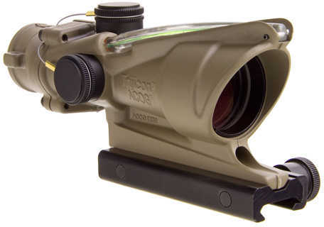 Trijicon Ta31D100313 ACOG 4X32mm Chevron Reticle FDE