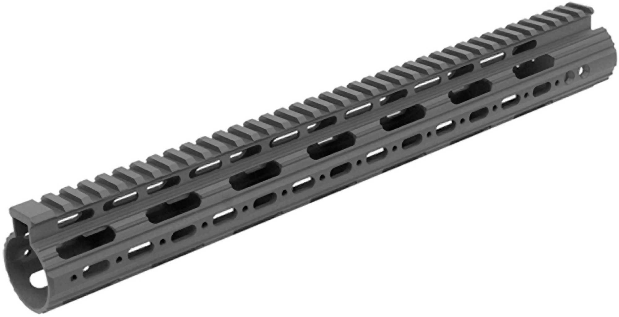 Leapers Utg Pro Model 4/15 Rifle 15" Super Slim Free Float Handguard, Black Md: MTU019SS