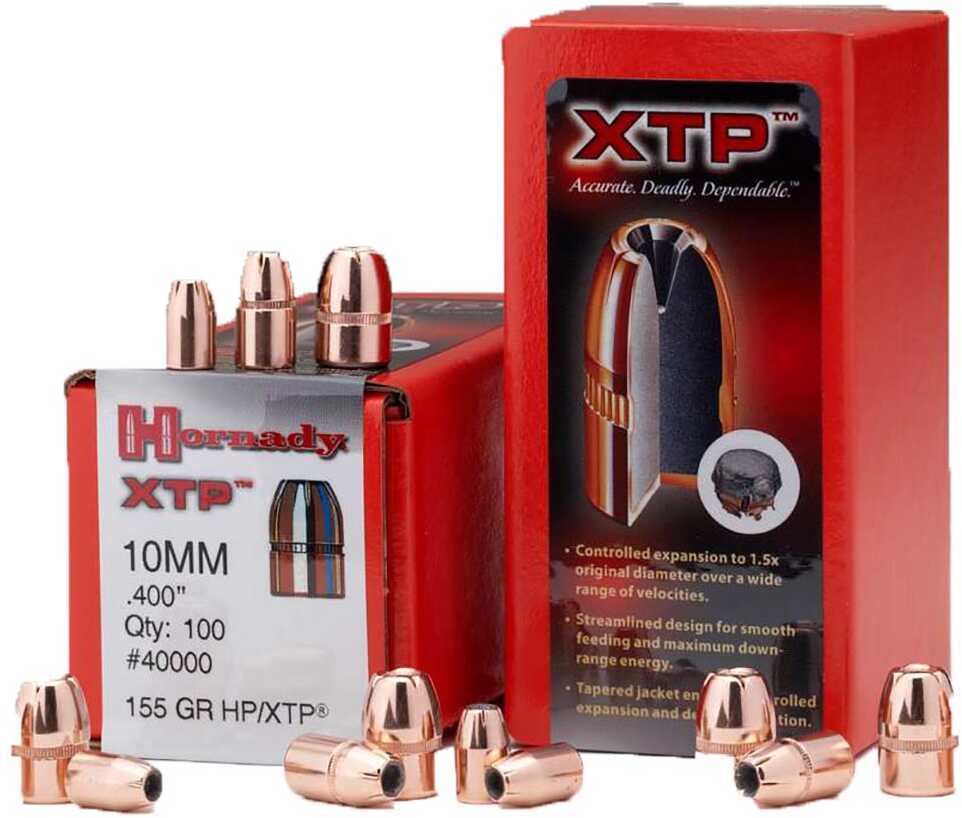 Hornady Bullets 10mm 155G Xtp 100Bx