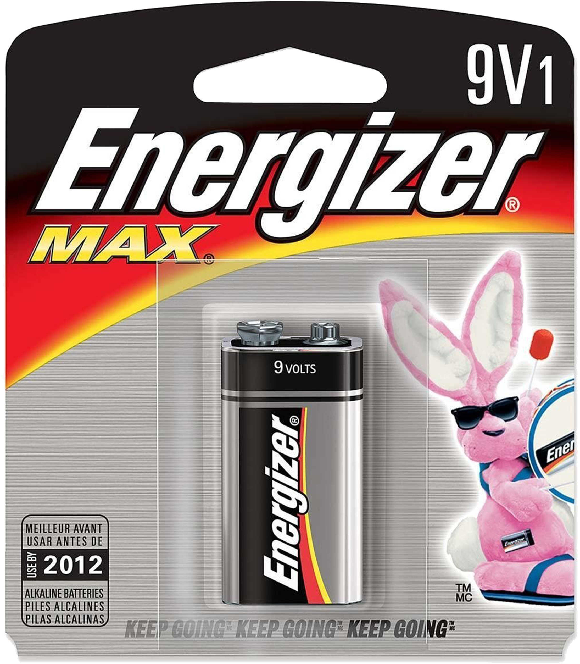 Energizer Max Batteries 9V 1Pk