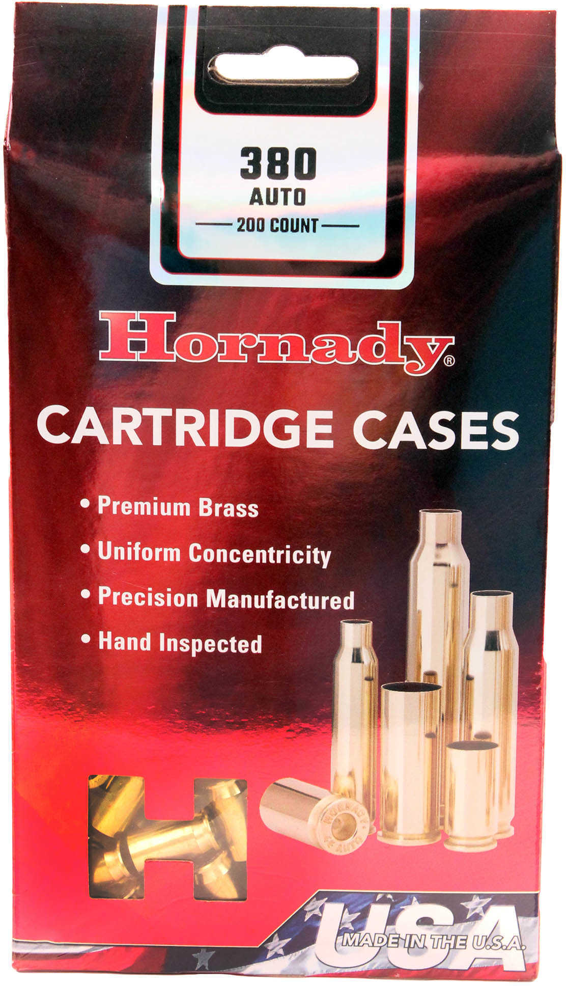 Hornady Unprmd Cases 380 Auto 200Bx