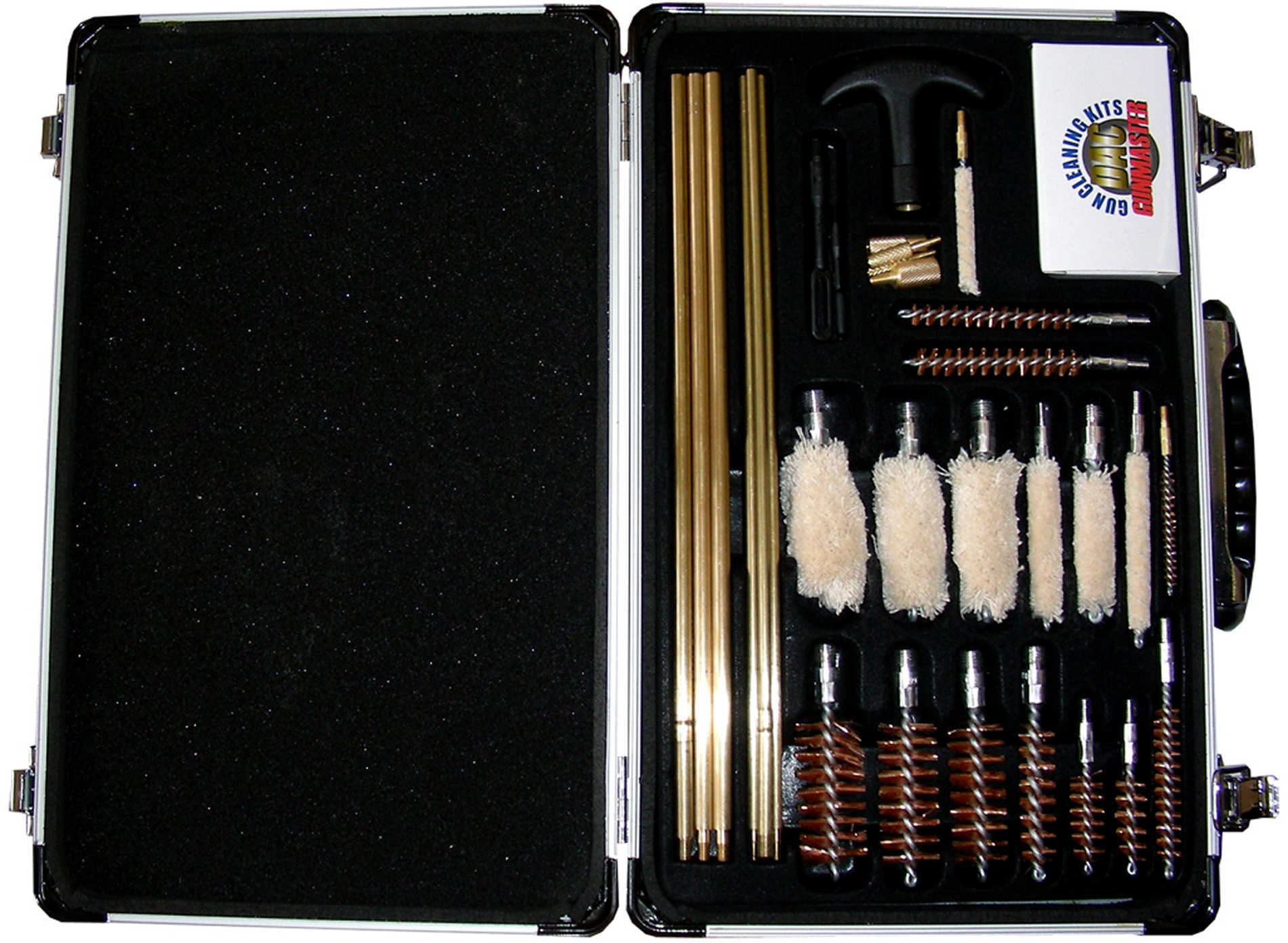 Gunmaster 35 Piece Universal Gun Cleaning Kit Aluminum Case