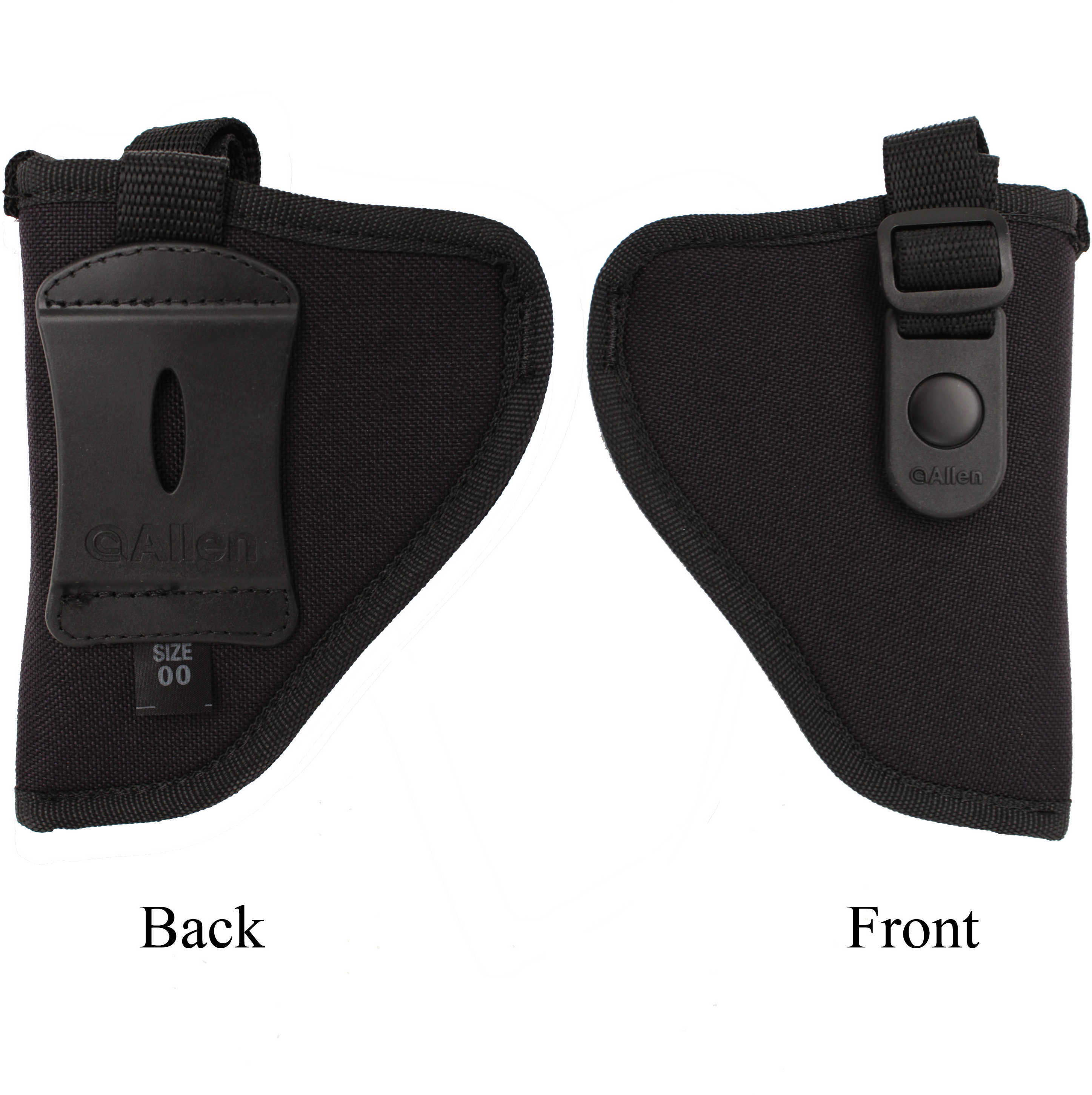 Allen Hip Holster 2-3" Revolver Blk